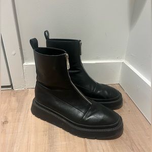 Zara Black Ankle Boots